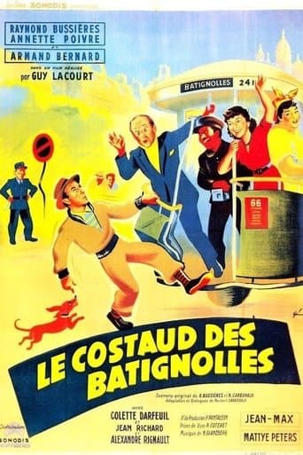 Movie poster for Le Costaud des Batignolles