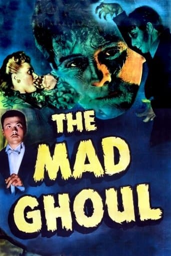Movie poster for The Mad Ghoul