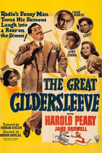 Movie poster for The Great Gildersleeve