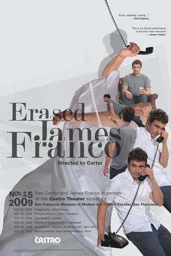 Movie poster for Erased James Franco