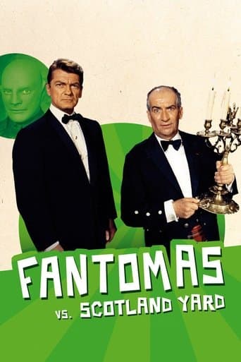 Movie poster for Fantomas vs. Scotland Yard