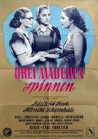 Movie poster for Drei Mädchen spinnen