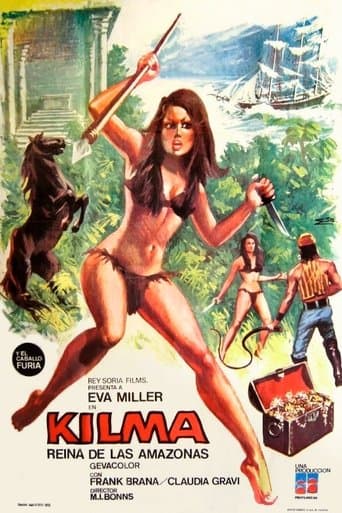 Movie poster for Kilma, Queen of the Amazons