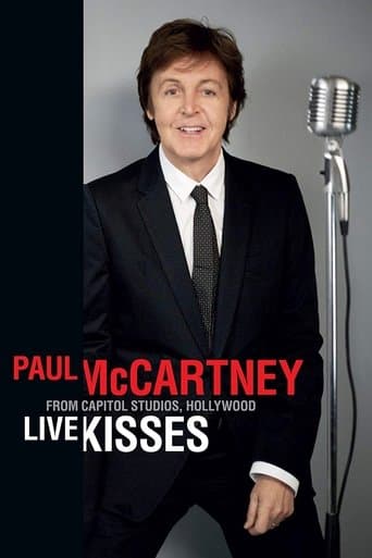 Movie poster for Paul McCartney: Live Kisses