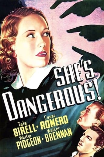 Movie poster for She's Dangerous