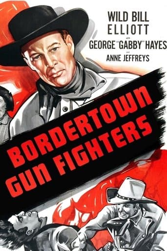 Movie poster for Bordertown Gun Fighters