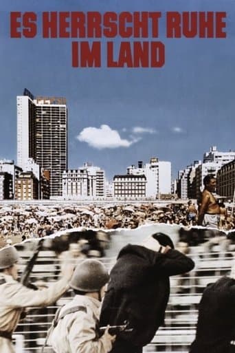 Movie poster for Es herrscht Ruhe im Land