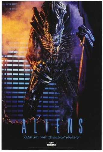 Movie poster for Aliens: Ride at the Speed of Fright