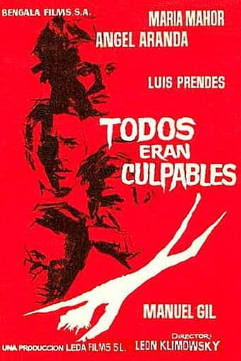 Movie poster for Todos eran culpables