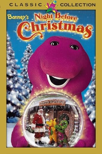 Movie poster for Barney's Night Before Christmas