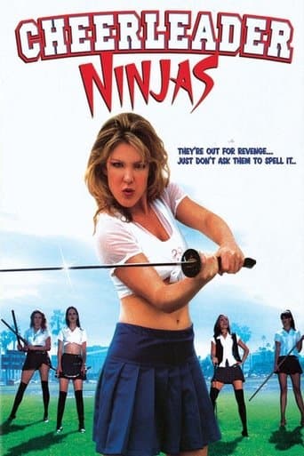 Movie poster for Cheerleader Ninjas