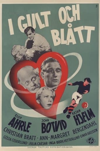 Movie poster for I gult och blått
