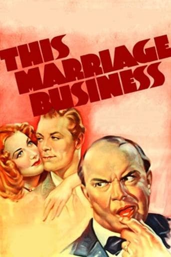 Movie poster for This Marriage Business