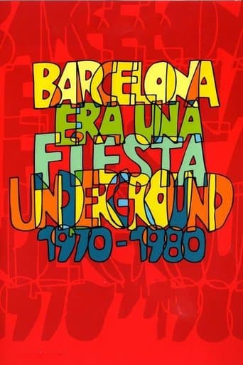 Movie poster for Barcelona era una fiesta (Underground 1970-1980)