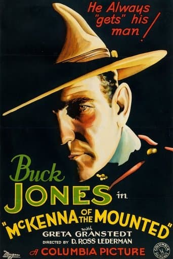 Movie poster for McKenna of the Mounted