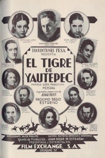 Movie poster for El tigre de Yautepec
