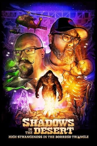 Movie poster for Shadows in the Desert: High Strangeness in the Borrego Triangle