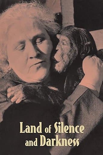 Movie poster for Land of Silence and Darkness