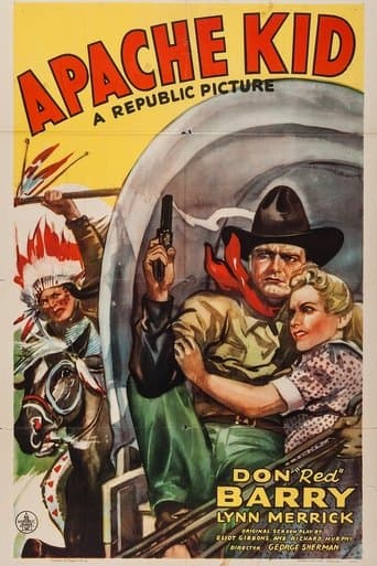 Movie poster for The Apache Kid