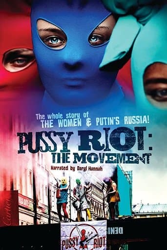 Movie poster for Pussy Riot: The Movement
