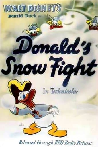 Movie poster for Donald's Snow Fight