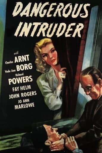 Movie poster for Dangerous Intruder