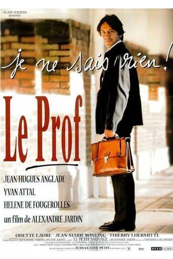 Movie poster for Le Prof