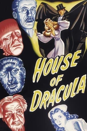 Movie poster for House of Dracula