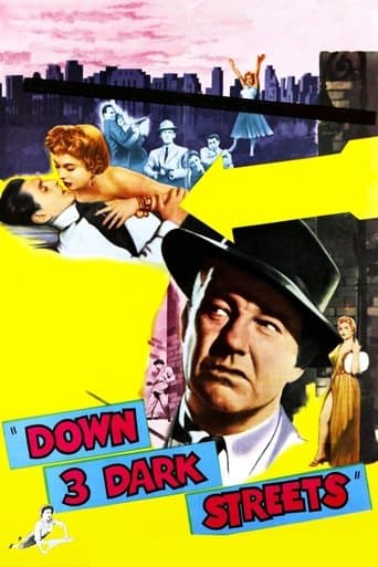 Movie poster for Down Three Dark Streets