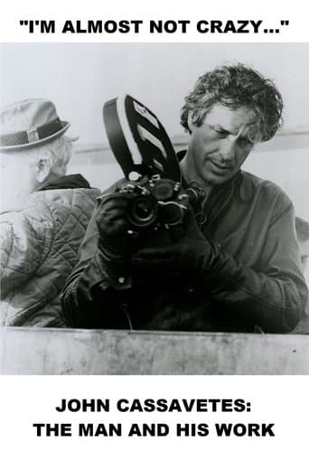 Movie poster for I'm Almost Not Crazy: John Cassavetes — The Man and His Work