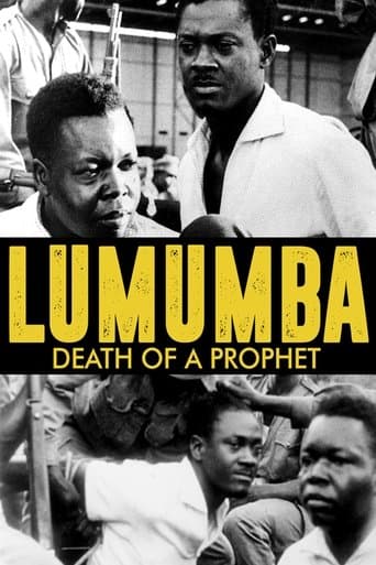 Movie poster for Lumumba: Death of a Prophet