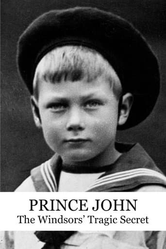 Movie poster for Prince John:  The Windsors' Tragic Secret