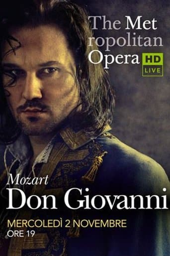 Movie poster for The Metropolitan Opera: Don Giovanni