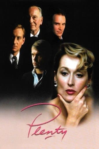 Movie poster for Plenty