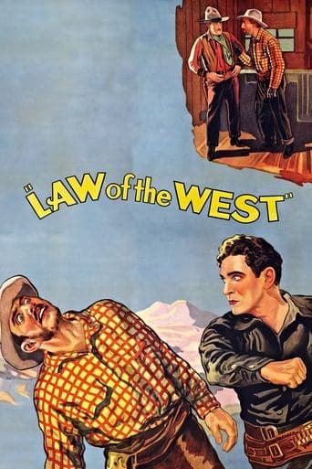 Movie poster for Law of the West