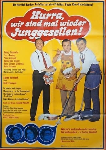 Movie poster for Hurra, wir sind mal wieder Junggesellen!