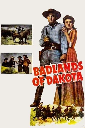 Movie poster for Badlands of Dakota