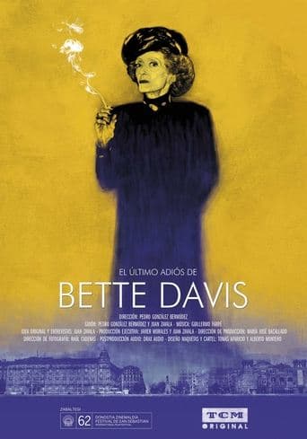 Movie poster for El último adiós de Bette Davis