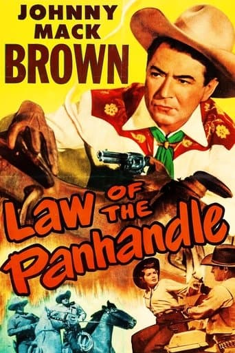 Movie poster for Law of the Panhandle