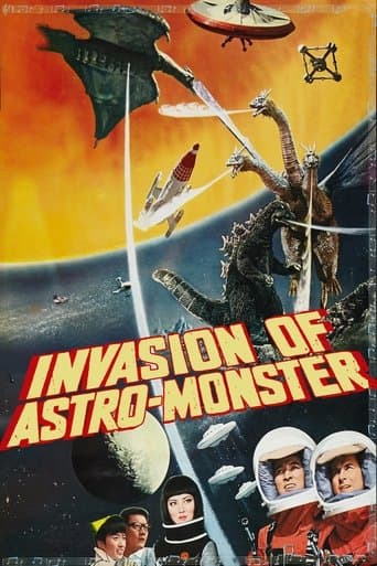 Movie poster for Invasion of Astro-Monster
