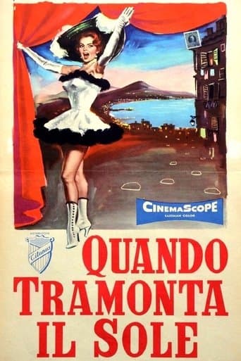Movie poster for Sunset in Naples