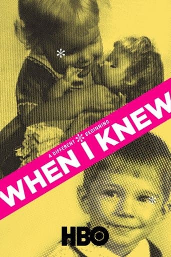 Movie poster for When I Knew