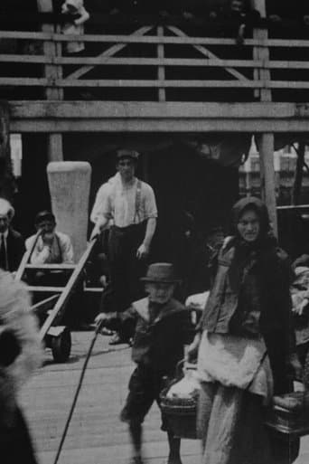 Movie poster for Emigrants Landing at Ellis Island