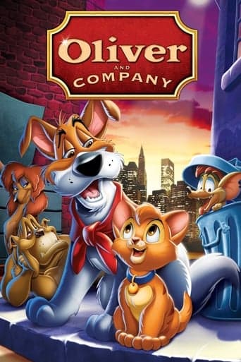 Movie poster for Oliver & Company