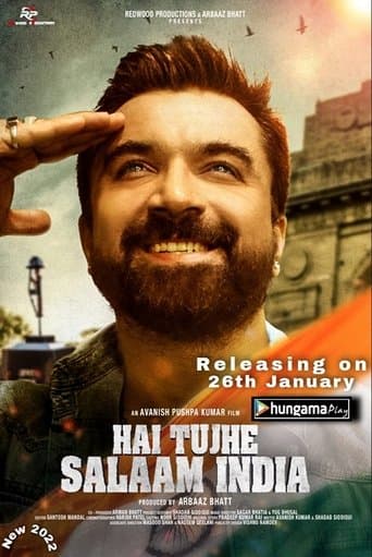 Movie poster for Hai Tujhe Salaam India