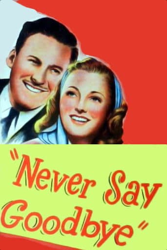 Movie poster for Never Say Goodbye