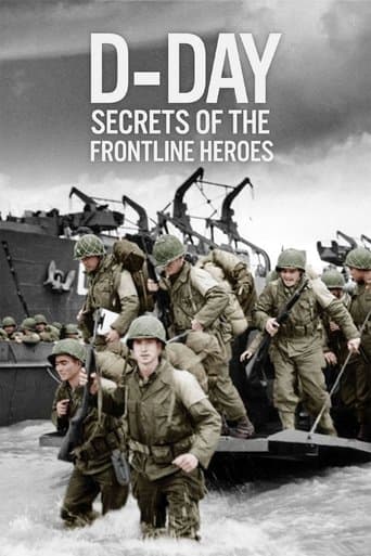 Movie poster for D-Day: Secrets of the Frontline Heroes