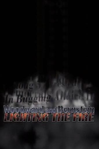 Movie poster for Woodward and Bernstein: Lighting the Fire