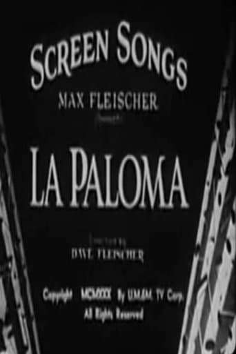 Movie poster for La Paloma