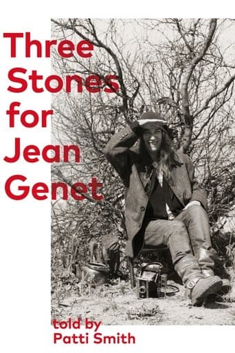 Movie poster for Three Stones for Jean Genet